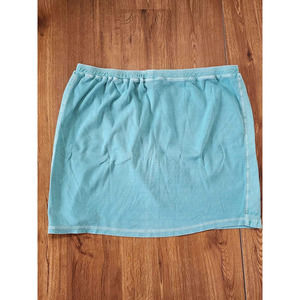 LL Bean Women's Knit Drawstring Above the Knee Skirt Size XL